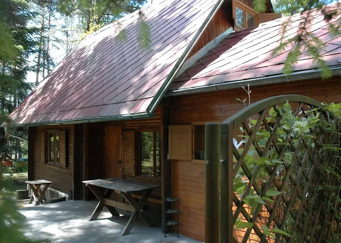 Detached Romantic Chalet In The Woods - U Faflika