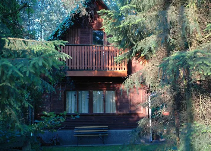 Dom wakacyjny Detached Romantic Chalet In The Woods - U Faflika